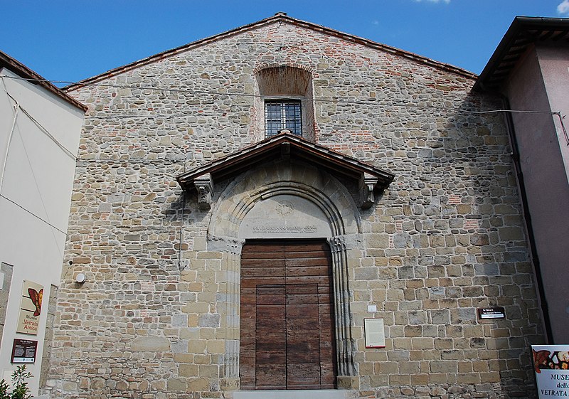 audioguida Museo della vetrata